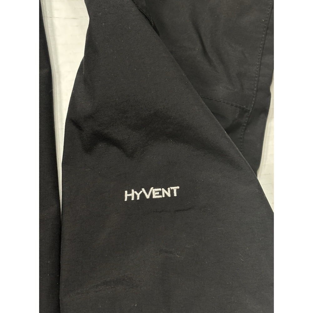 The North Face HyVent Rain Jacket‎ Black Waterproof Shell Men's Small - Picture 6 of 12